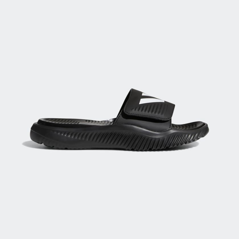 Dép Adidas Alpha Bounce Slides #Black White – Kallos