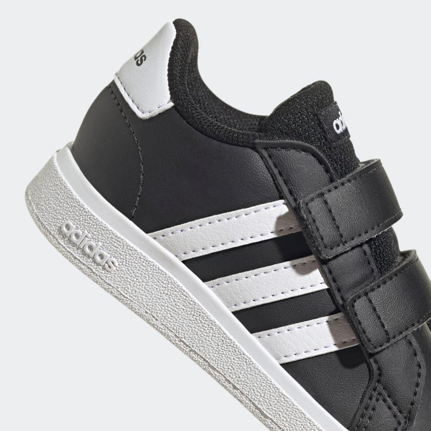 Giày Adidas Infants Grand Court Lifestyle #Core Black - Kallos Vietnam