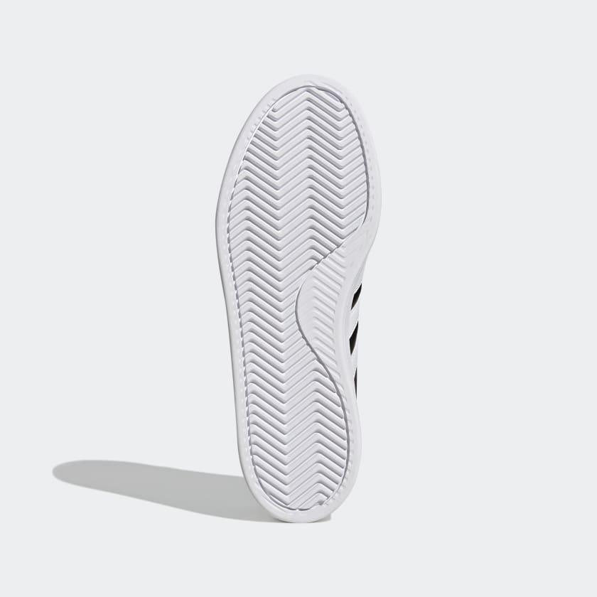 Giày Adidas Grand Court Cloudfoam Comfort #Black White - Kallos Vietnam