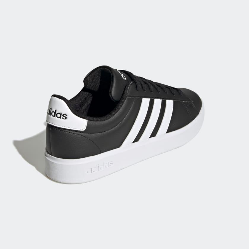 Giày Adidas Grand Court Cloudfoam Comfort #Black White - Kallos Vietnam