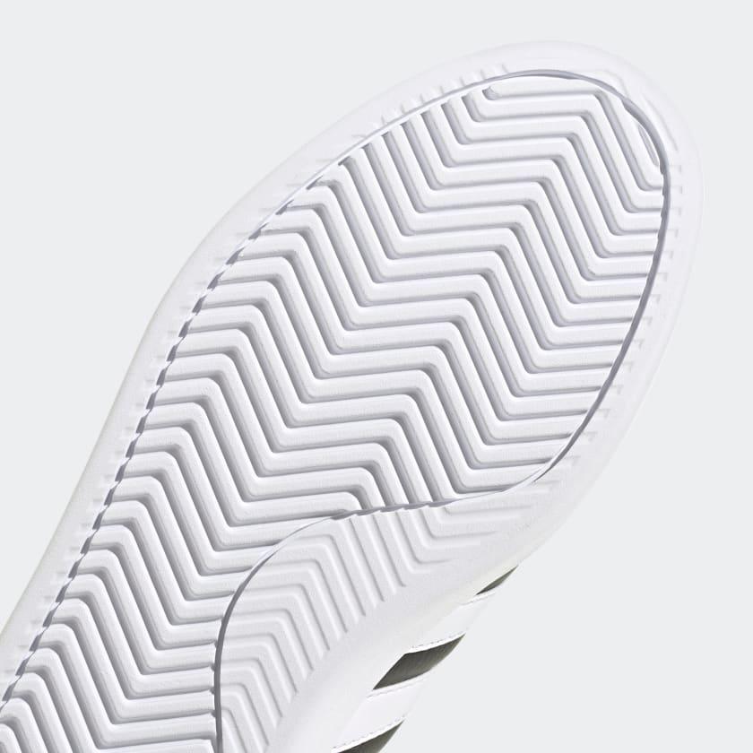 Giày Adidas Grand Court Cloudfoam Comfort #Black White - Kallos Vietnam