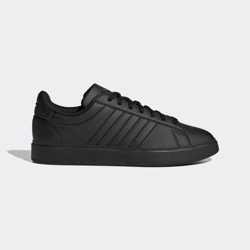 Giày Adidas Grand Court Cloudfoam Comfort #Core Black - Kallos Vietnam