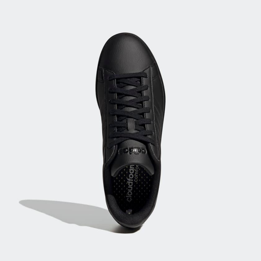 Giày Adidas Grand Court Cloudfoam Comfort #Core Black - Kallos Vietnam