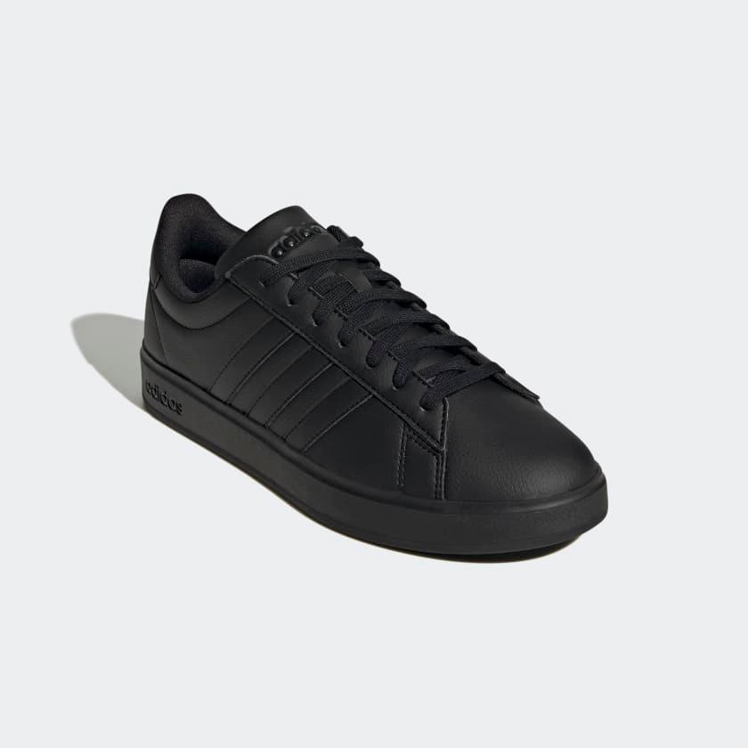 Giày Adidas Grand Court Cloudfoam Comfort #Core Black - Kallos Vietnam