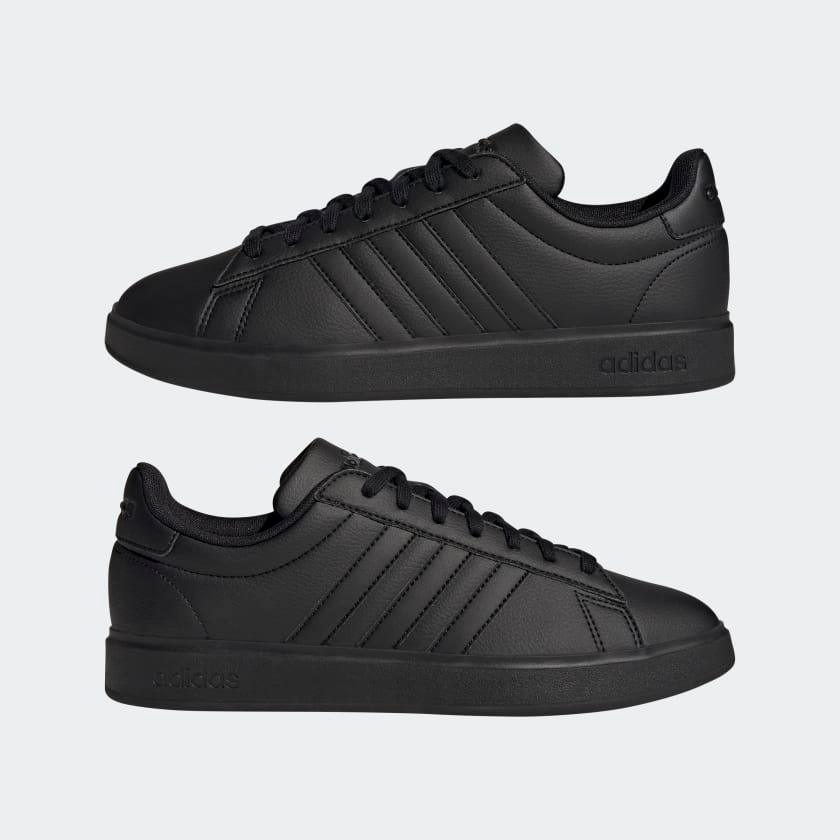 Giày Adidas Grand Court Cloudfoam Comfort #Core Black - Kallos Vietnam