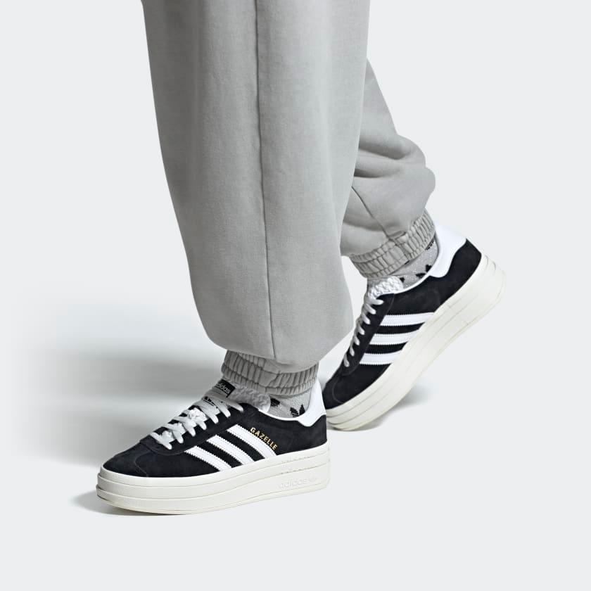 Giày Adidas Women Gazelle Bold #Core Black - Kallos Vietnam