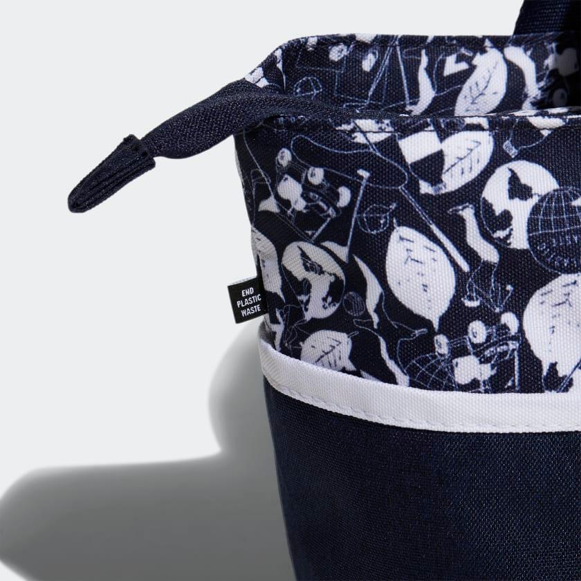 Túi Adidas Play Green Round Tote Bag #Navy White - Kallos Vietnam