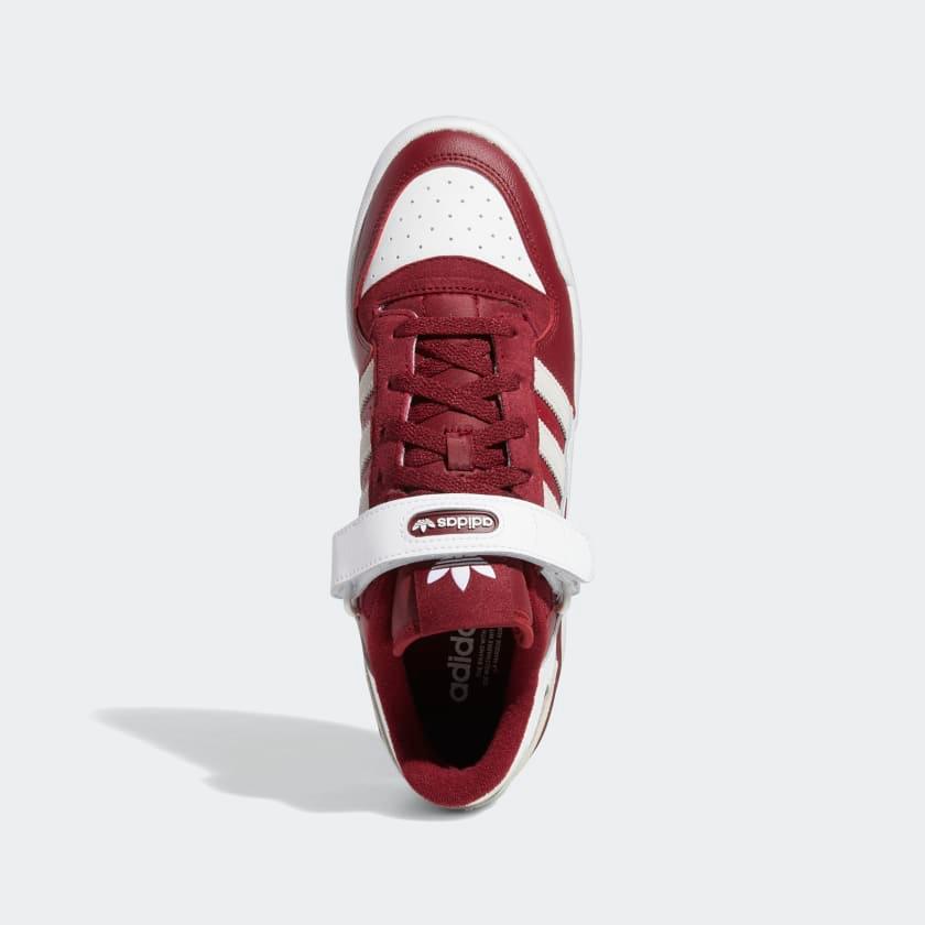 adidas forum low cloud white collegiate navy collegiate burgundy