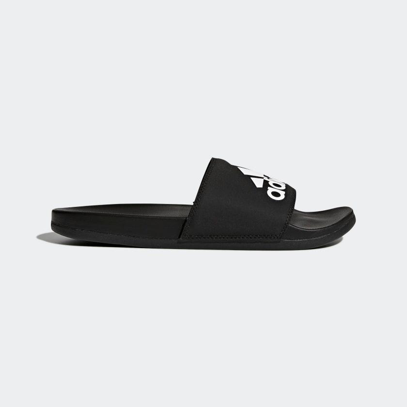 Dép Adidas Adilette Comfort + Logo #Core Black - Kallos Vietnam