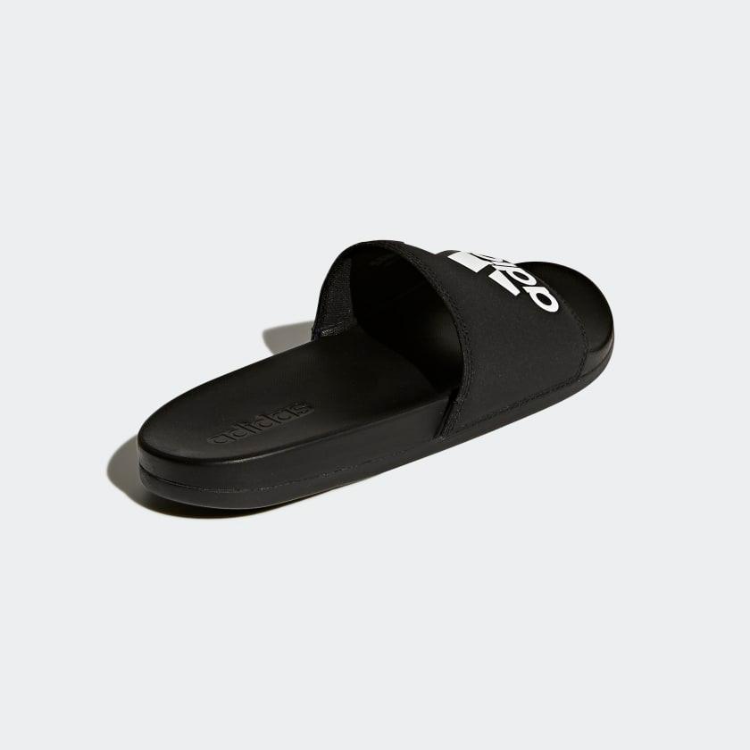 Dép Adidas Adilette Comfort + Logo #Core Black - Kallos Vietnam