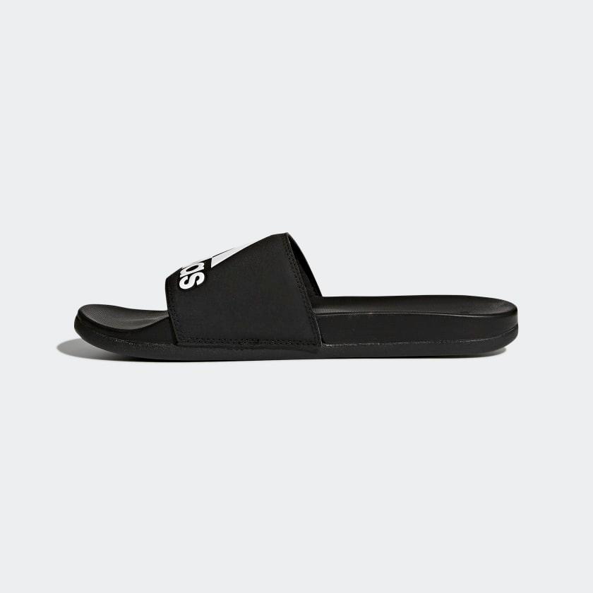 Dép Adidas Adilette Comfort + Logo #Core Black - Kallos Vietnam