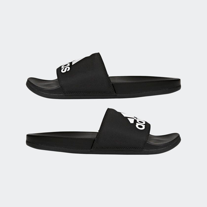 Dép Adidas Adilette Comfort + Logo #Core Black - Kallos Vietnam