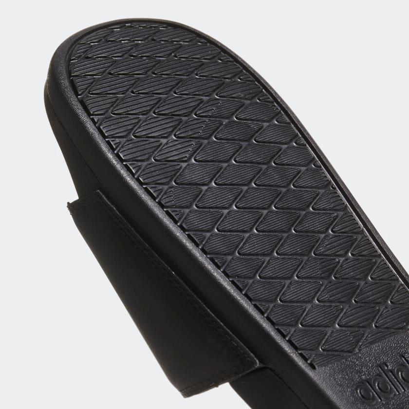 Dép Adidas Adilette Comfort + Logo #Core Black - Kallos Vietnam