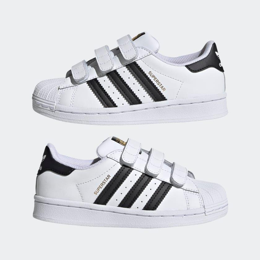 Giày Adidas Kids Superstar CF C #White Black - Kallos Vietnam