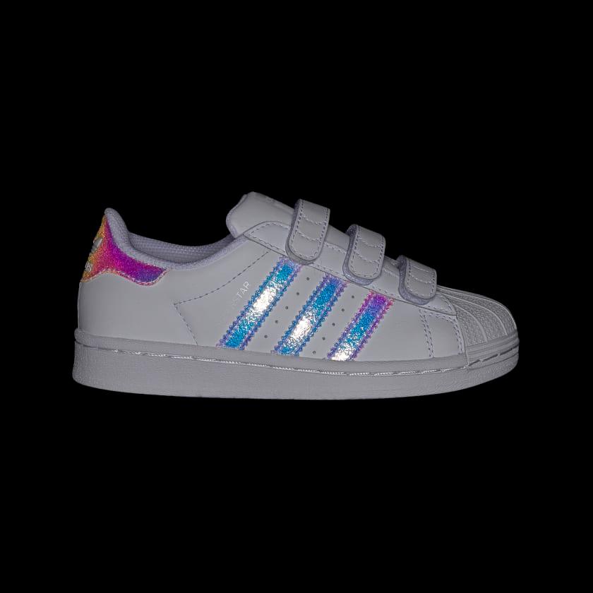 Giày Adidas Kids Superstar CF C #Cloud White - Kallos Vietnam