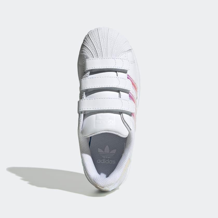 Giày Adidas Kids Superstar CF C #Cloud White - Kallos Vietnam