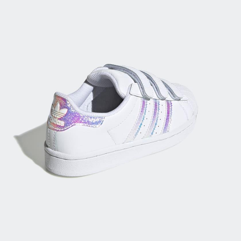 Giày Adidas Kids Superstar CF C #Cloud White - Kallos Vietnam