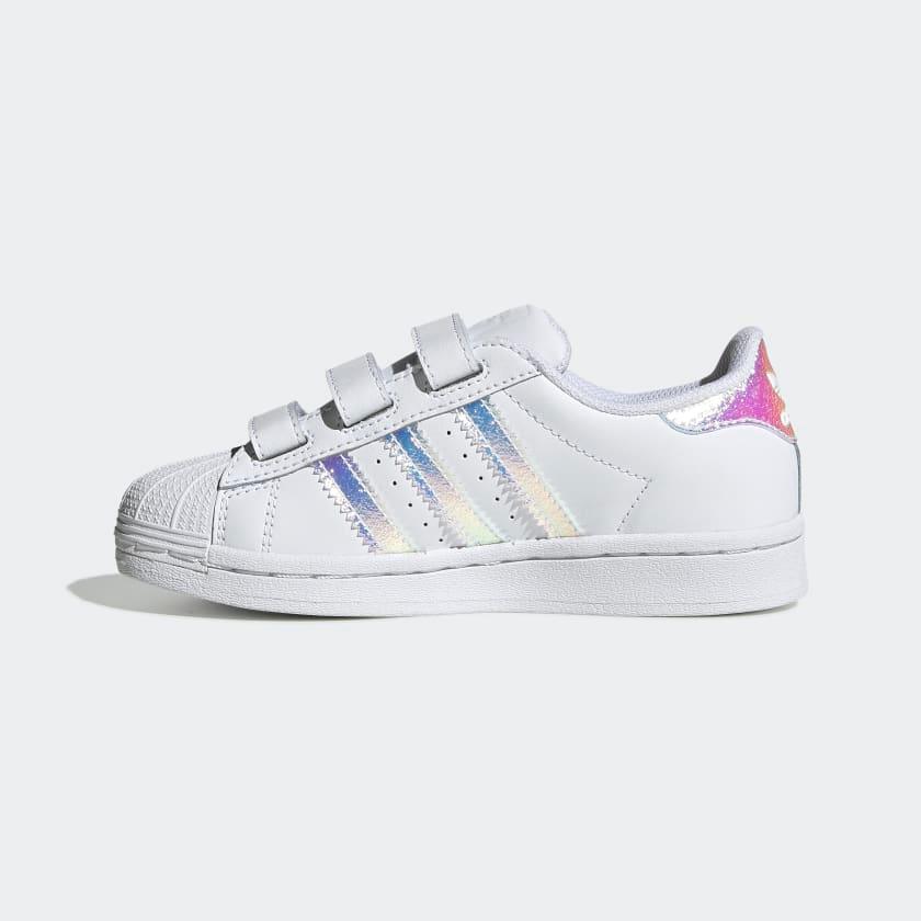 Giày Adidas Kids Superstar CF C #Cloud White - Kallos Vietnam