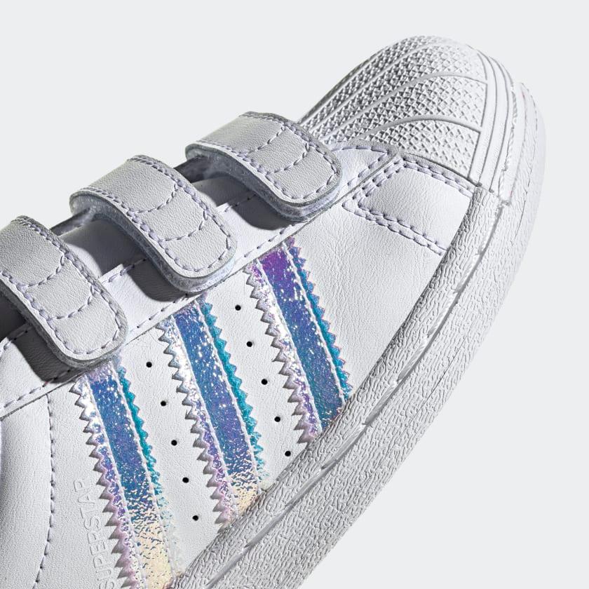Giày Adidas Kids Superstar CF C #Cloud White - Kallos Vietnam
