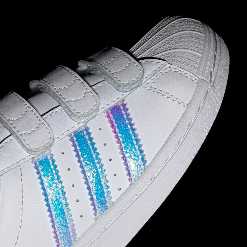 Giày Adidas Kids Superstar CF C #Cloud White - Kallos Vietnam