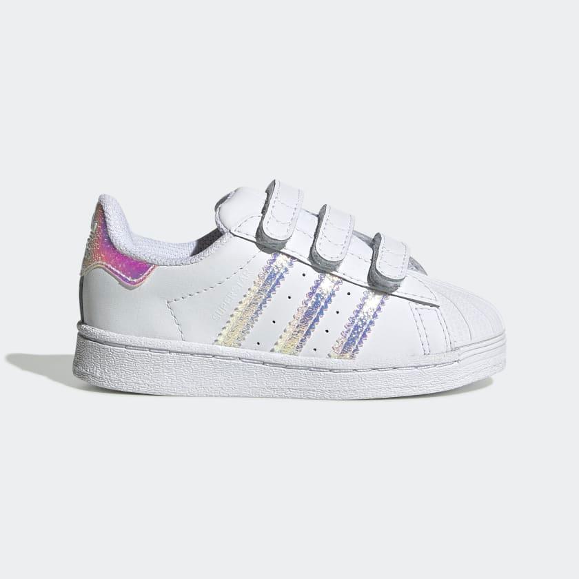 Giày Adidas Infants Superstar CF I #Cloud White - Kallos Vietnam