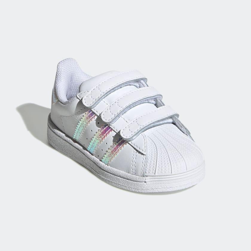 Giày Adidas Infants Superstar CF I #Cloud White - Kallos Vietnam