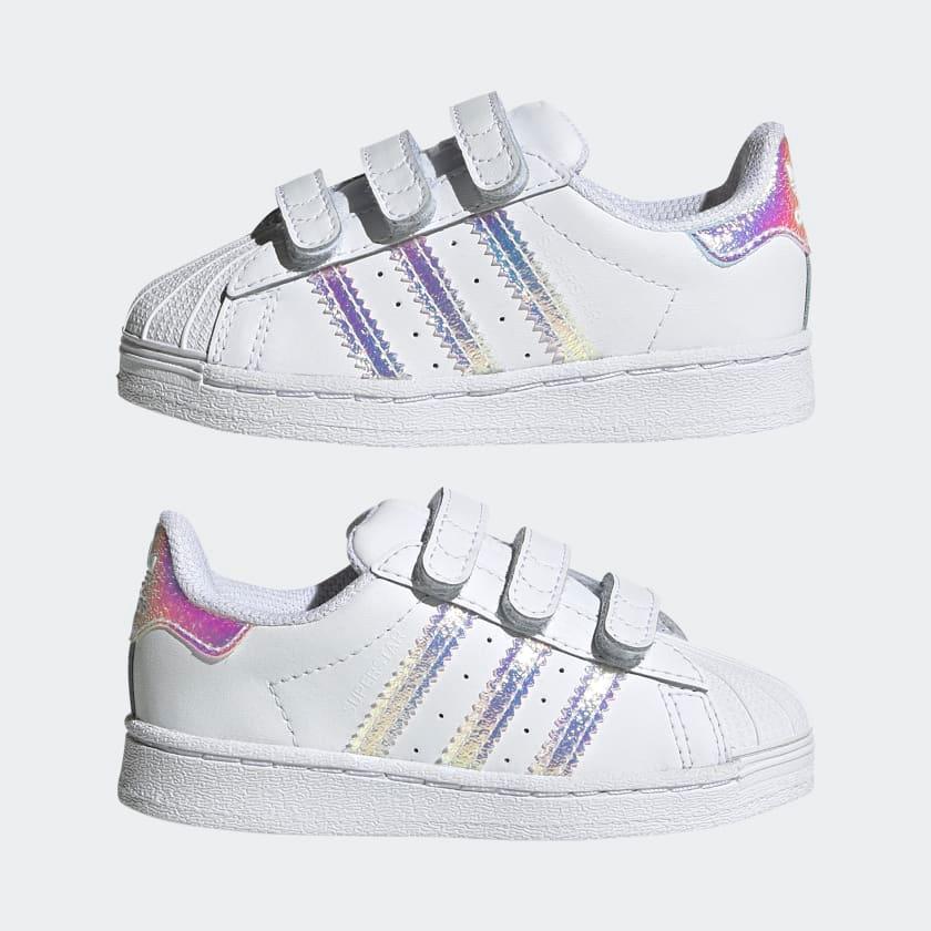 Giày Adidas Infants Superstar CF I #Cloud White - Kallos Vietnam