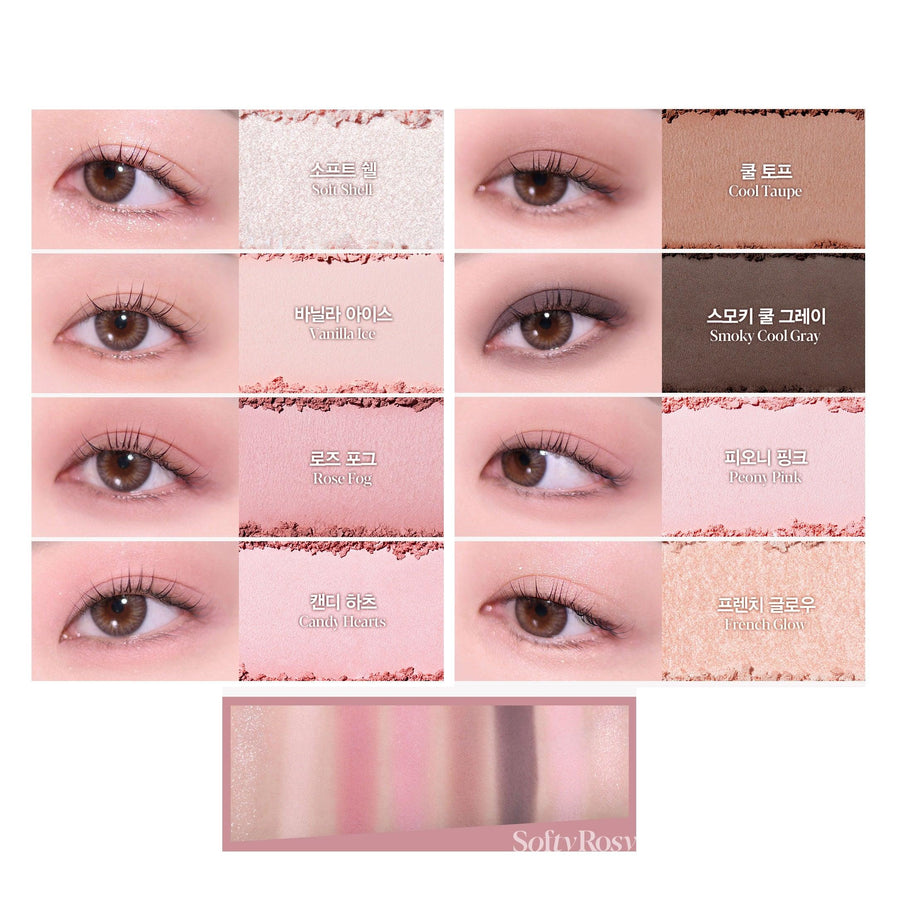 Phấn Mắt Espoir Real Eye Palette All New - Kallos Vietnam