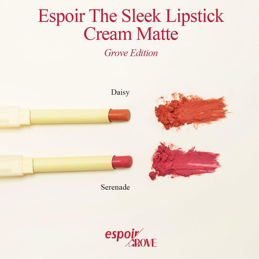 Son Espoir The Sleek Lipstick Cream Matte Grove - Kallos Vietnam