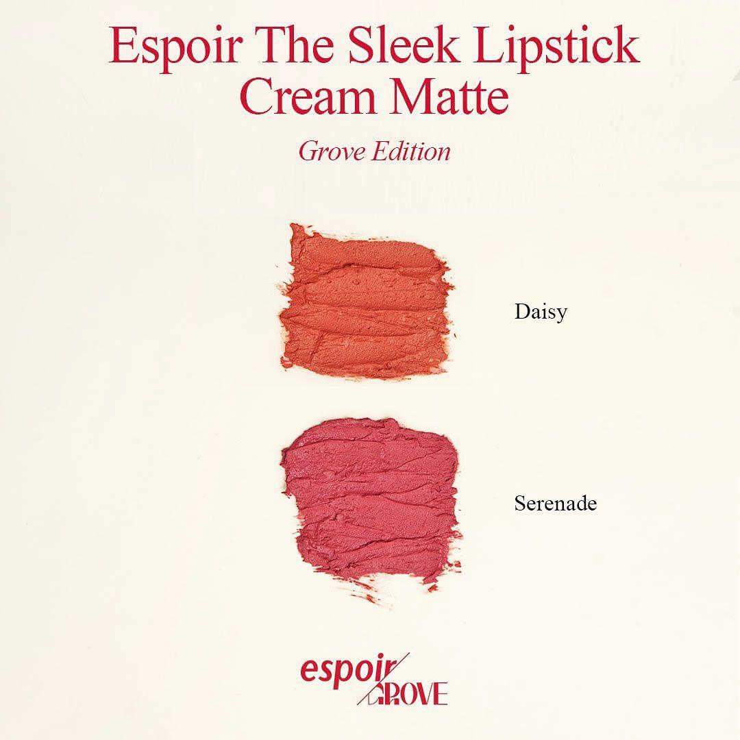 Son Espoir The Sleek Lipstick Cream Matte Grove - Kallos Vietnam