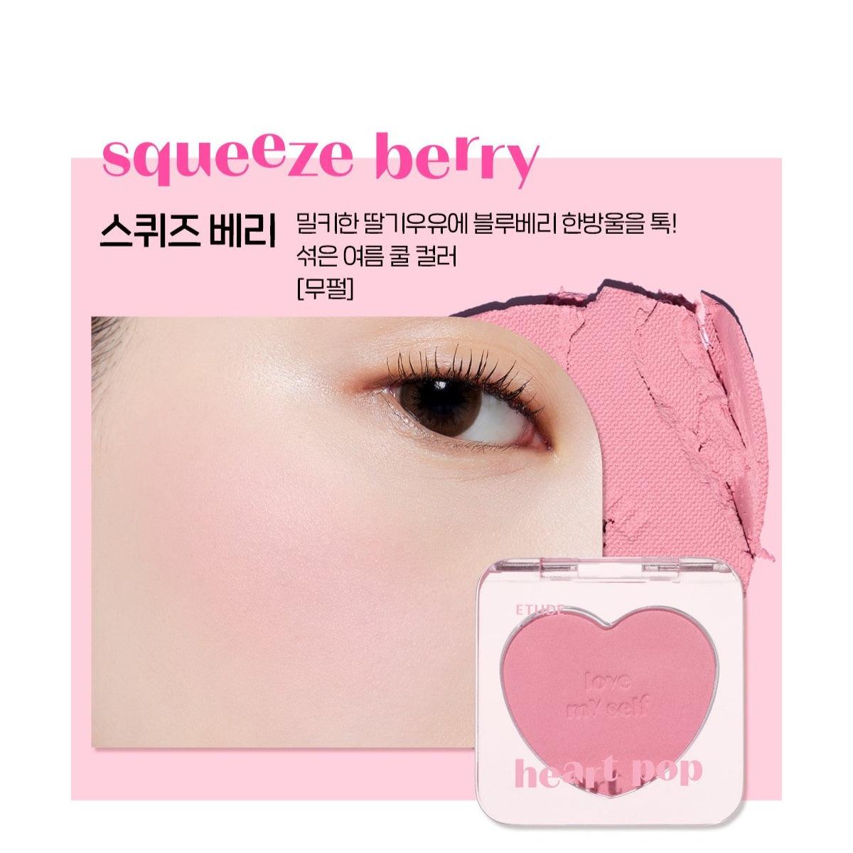 Phấn Má Hồng Etude House Heart Pop Blusher - Kallos Vietnam