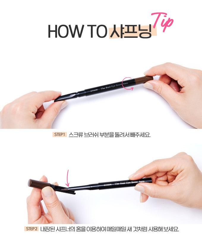 Chì Kẻ Mày Etude House The Real Eyebrow Auto Pencil - Kallos Vietnam