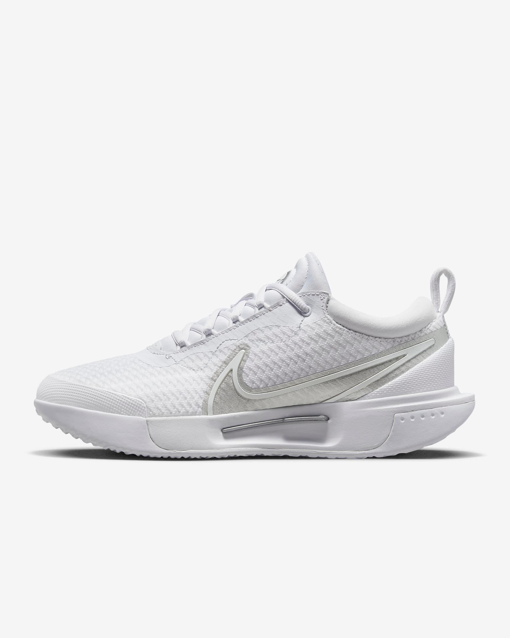 Giày NikeCourt Air Zoom Pro Women Shoes #Metallic Silver - Kallos Vietnam