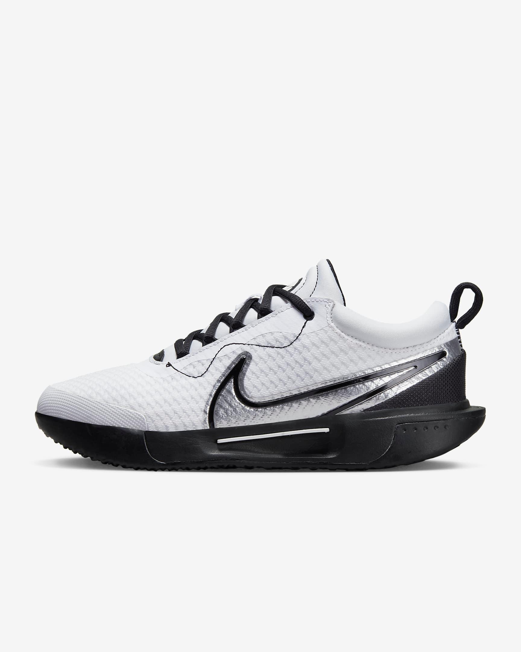 Giày NikeCourt Air Zoom Pro Women Shoes #White Black - Kallos Vietnam