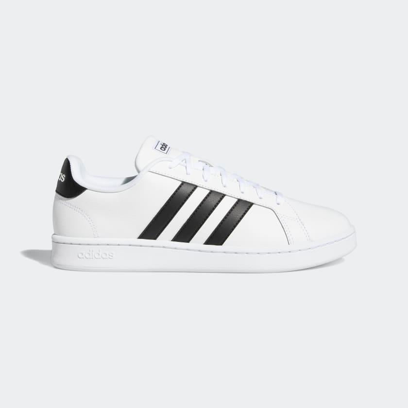 Giày Adidas Grand Court #White Black - Kallos Vietnam