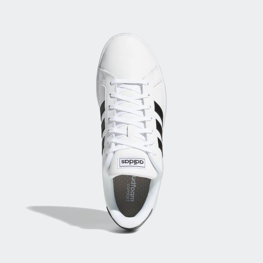 Giày Adidas Grand Court #White Black - Kallos Vietnam