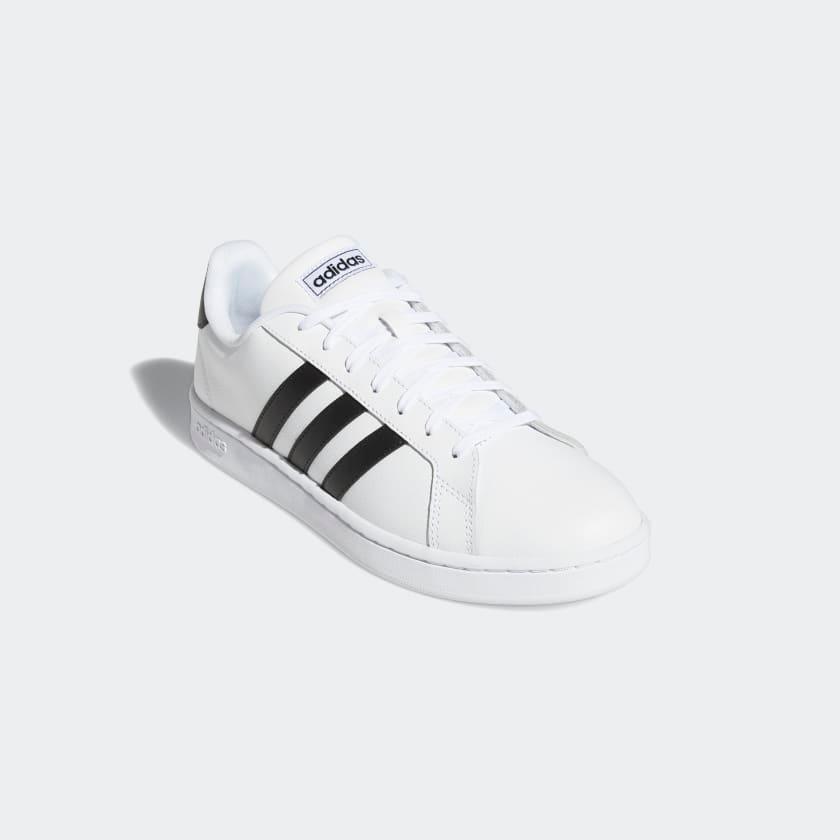 Giày Adidas Grand Court #White Black - Kallos Vietnam