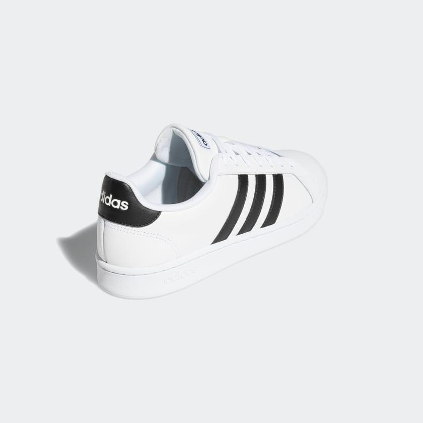 Giày Adidas Grand Court #White Black - Kallos Vietnam