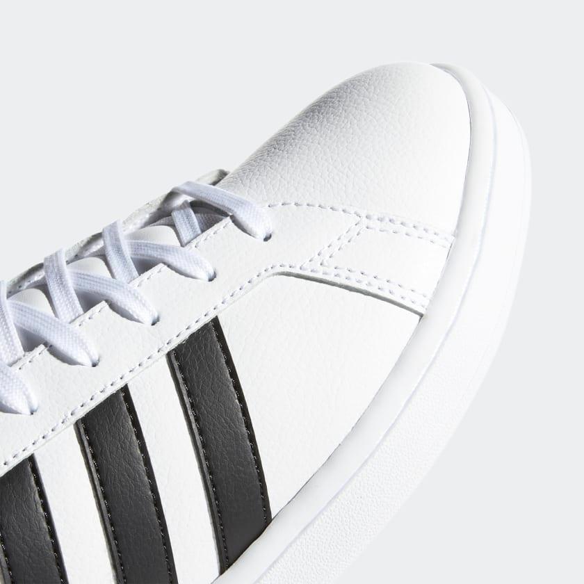 Giày Adidas Grand Court #White Black - Kallos Vietnam