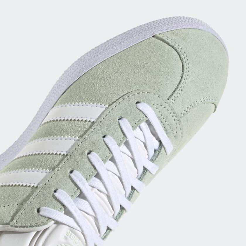 Adidas gazelle outlet linen green