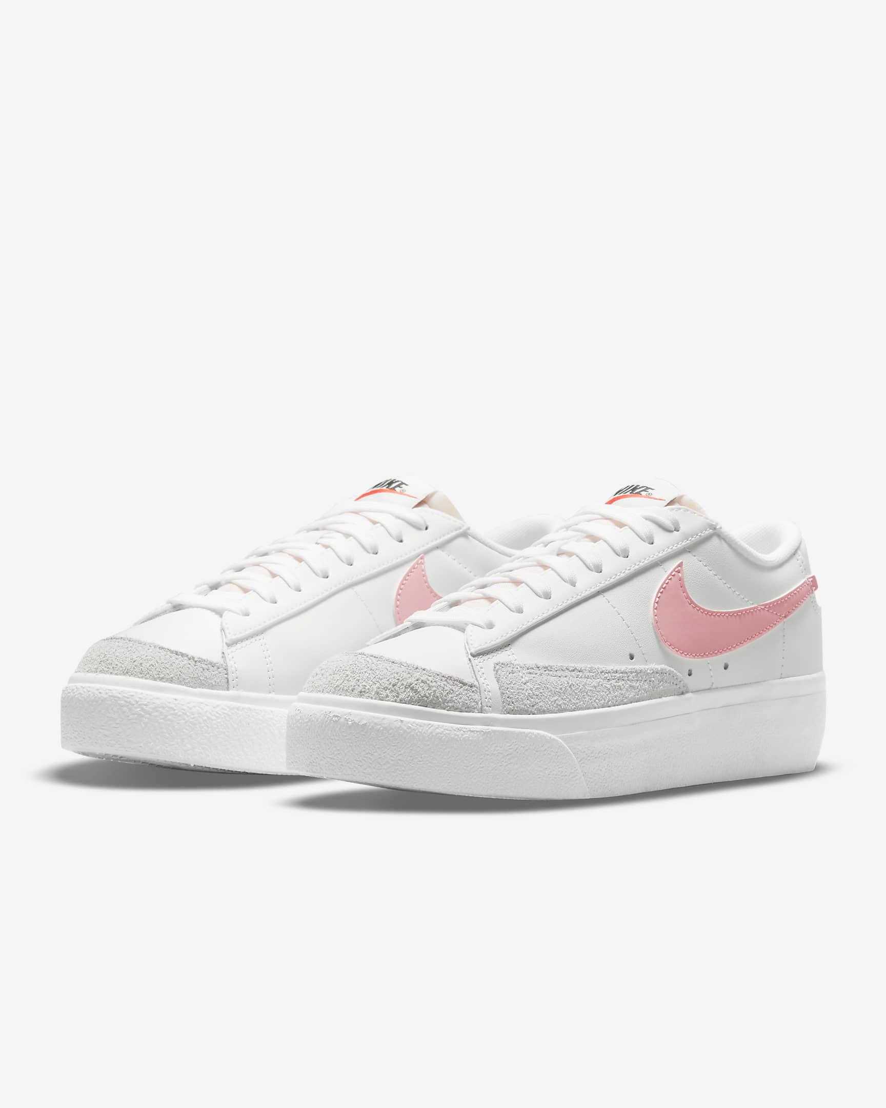Giày Nike Blazer Low Platform Women Shoes #Pink Glaze - Kallos Vietnam