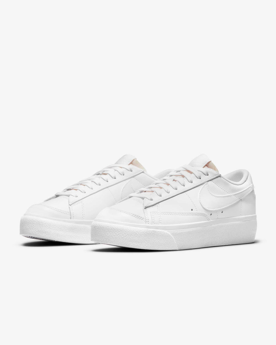 Giày Nike Blazer Low Platform Women Shoes #All White - Kallos Vietnam