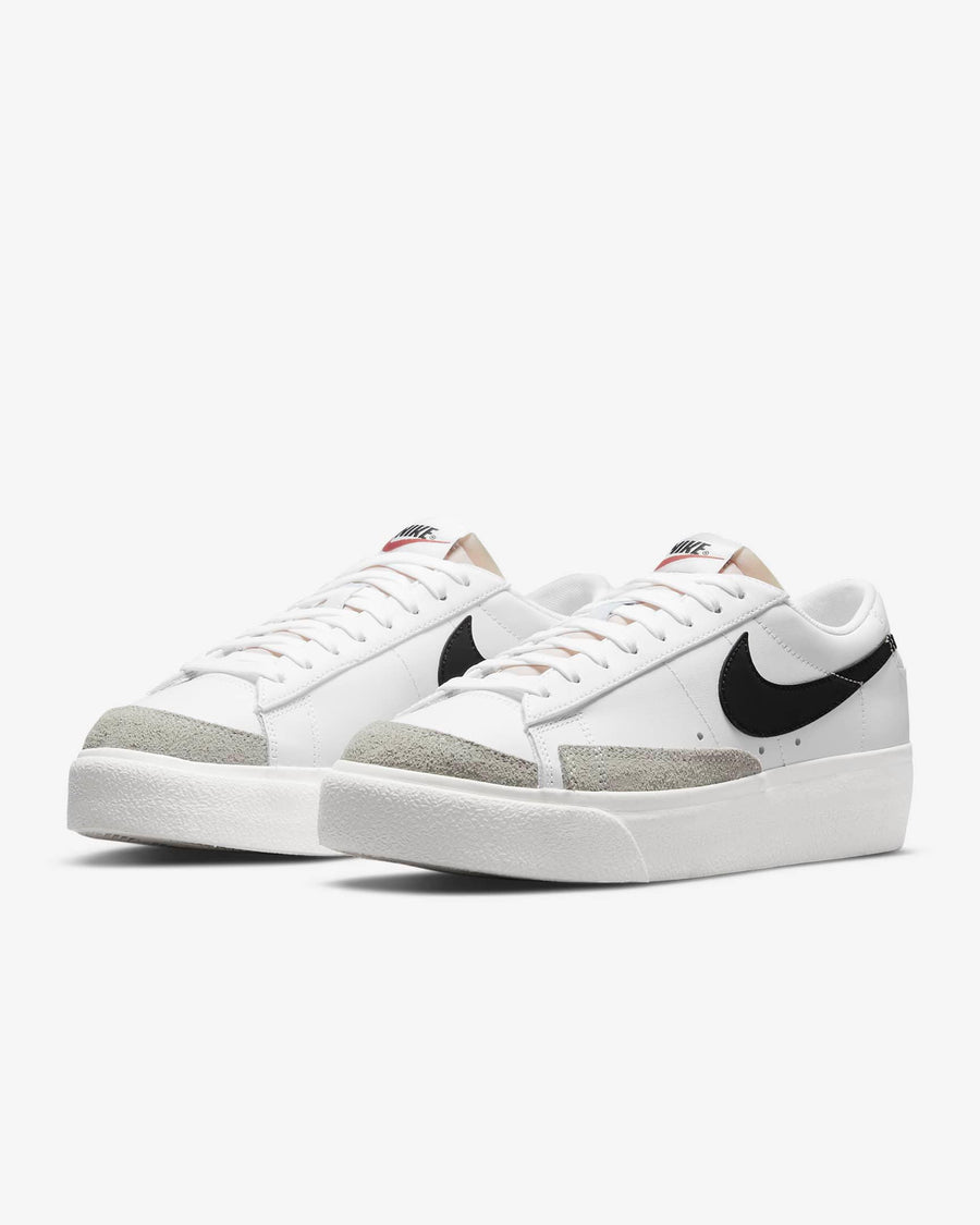 Giày Nike Blazer Low Platform Women Shoes #White - Kallos Vietnam