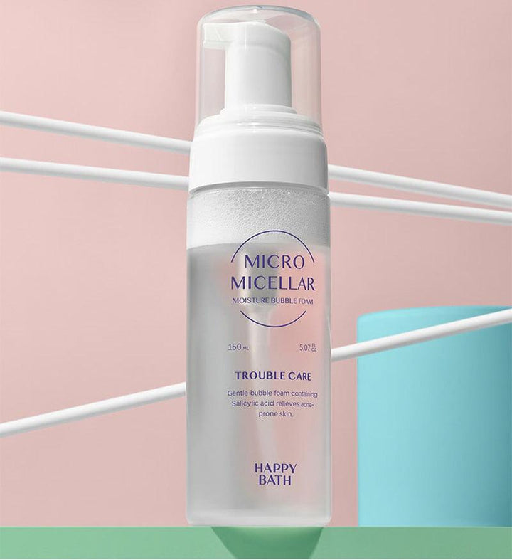Sữa Rửa Mặt Happy Bath Micro Micellar Trouble Care Bubble Foam - Kallos Vietnam