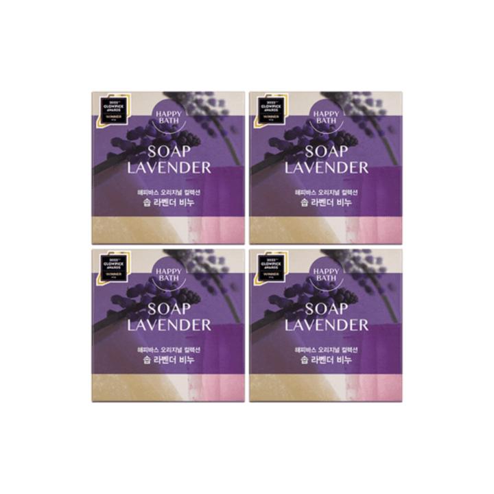 Xà Phòng Happy Bath Original Collection Soap Lavender Bar Soap - Kallos Vietnam
