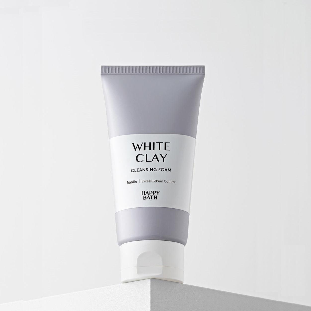 Sữa Rửa Mặt Happy Bath White Clay Pore Cleansing Foam - Kallos Vietnam