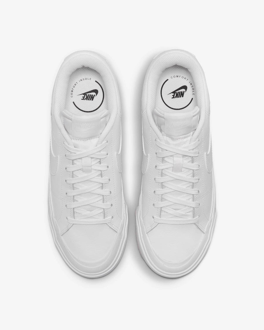 Giày Nike Court Legacy Lift Women Shoes #White - Kallos Vietnam