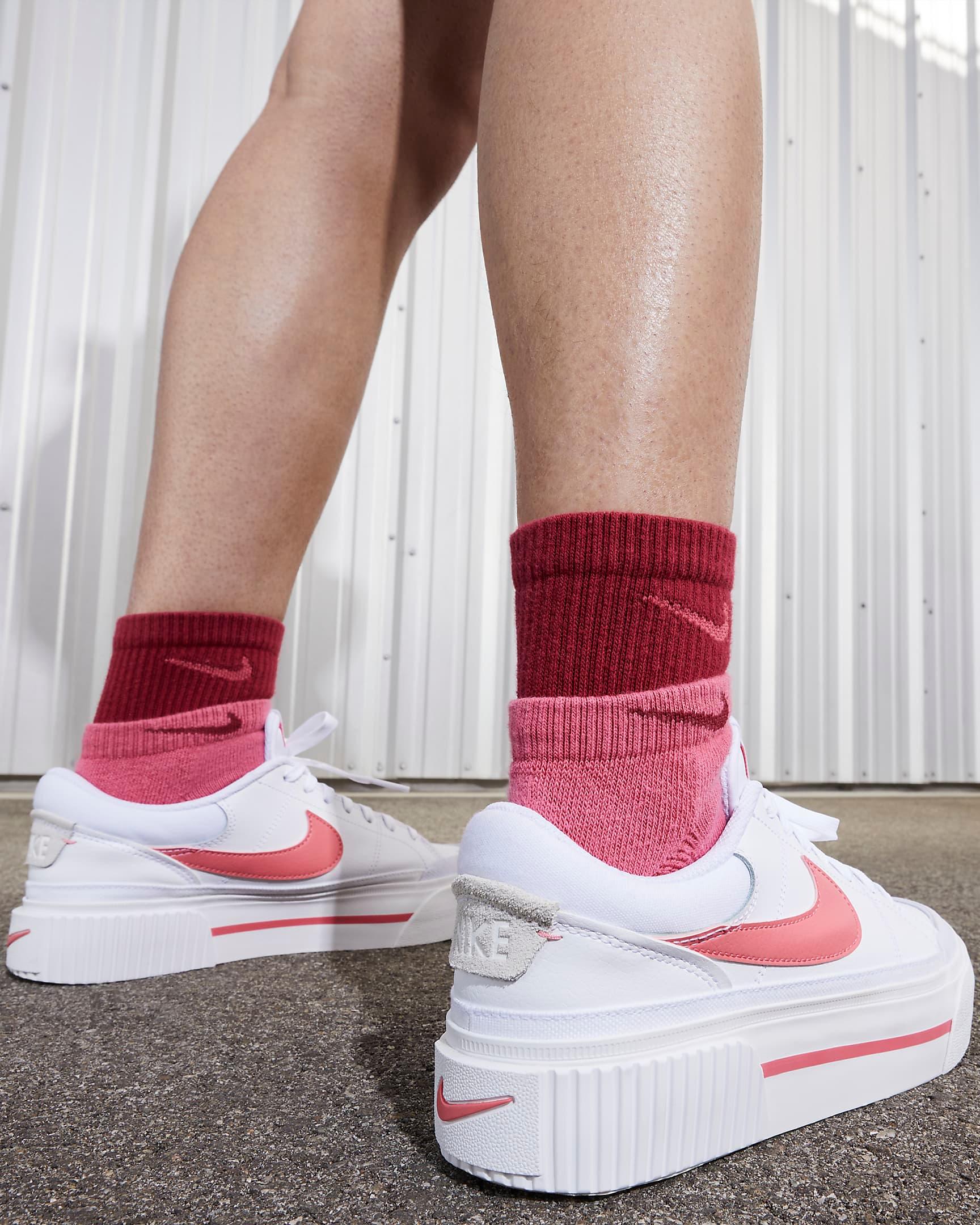 Giày Nike Court Legacy Lift Women Shoes #Sea Coral - Kallos Vietnam