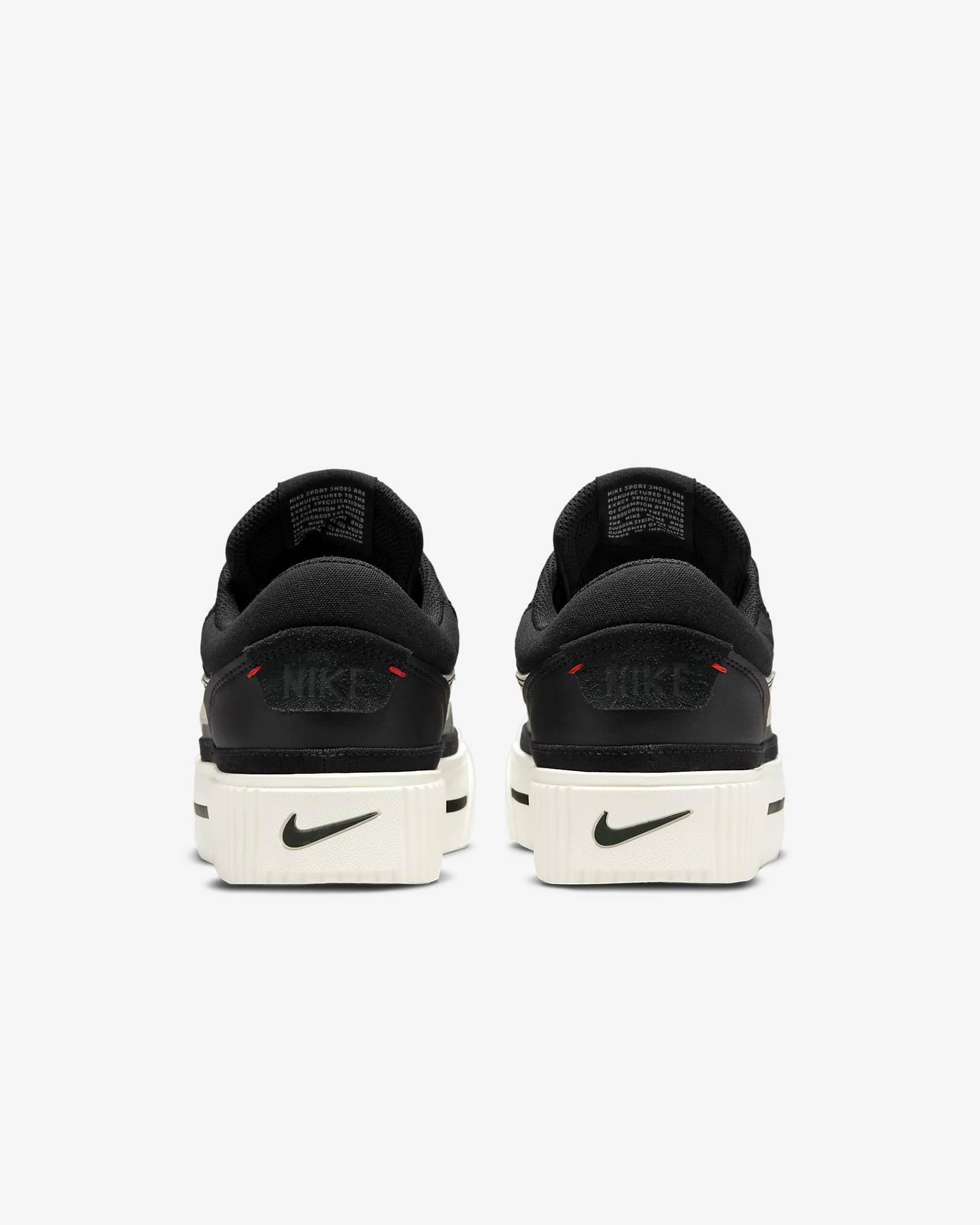 Giày Nike Court Legacy Lift Women Shoes #Black - Kallos Vietnam