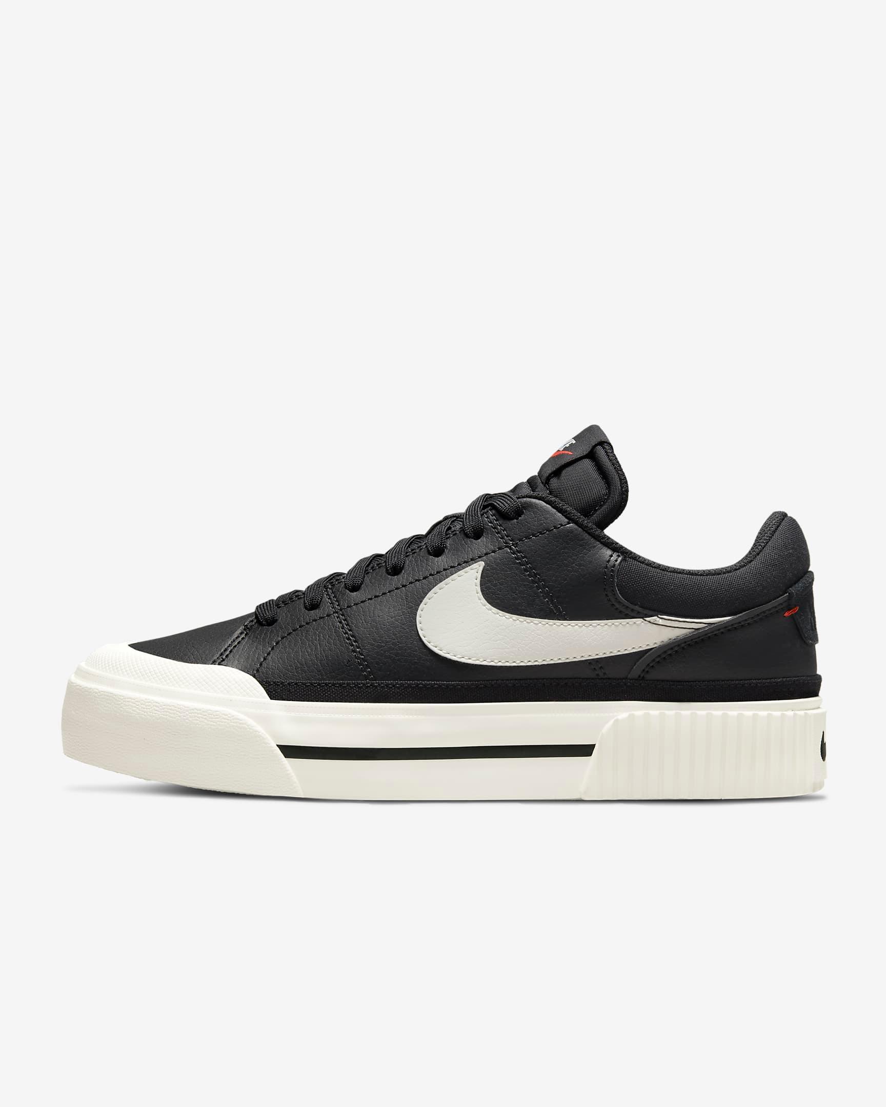 Giày Nike Court Legacy Lift Women Shoes #Black - Kallos Vietnam